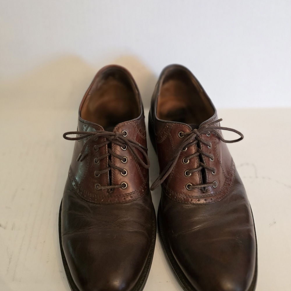 Johnston & Murphy Dark Brown Leather Loafers